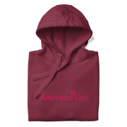 American Girl® Burgundy Hoodie for Adults P0