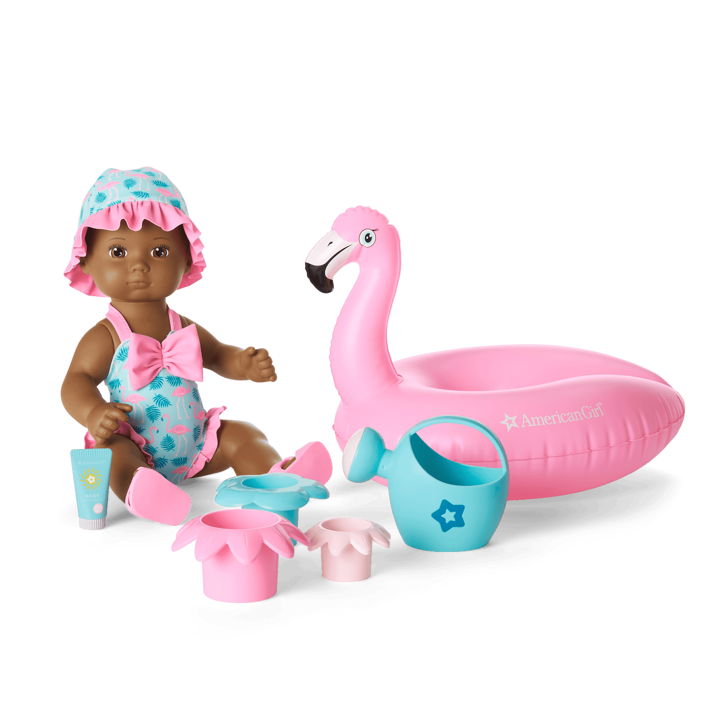 Flamingo Fun Play Set (Bitty Baby® Splash™) Q9