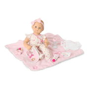 Bitty Baby® Doll #3 with blonde hair Care & Play Set H7