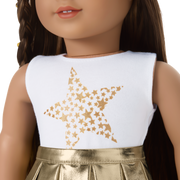 November Topaz Pizzazz Outfit for 18-inch Dolls A0