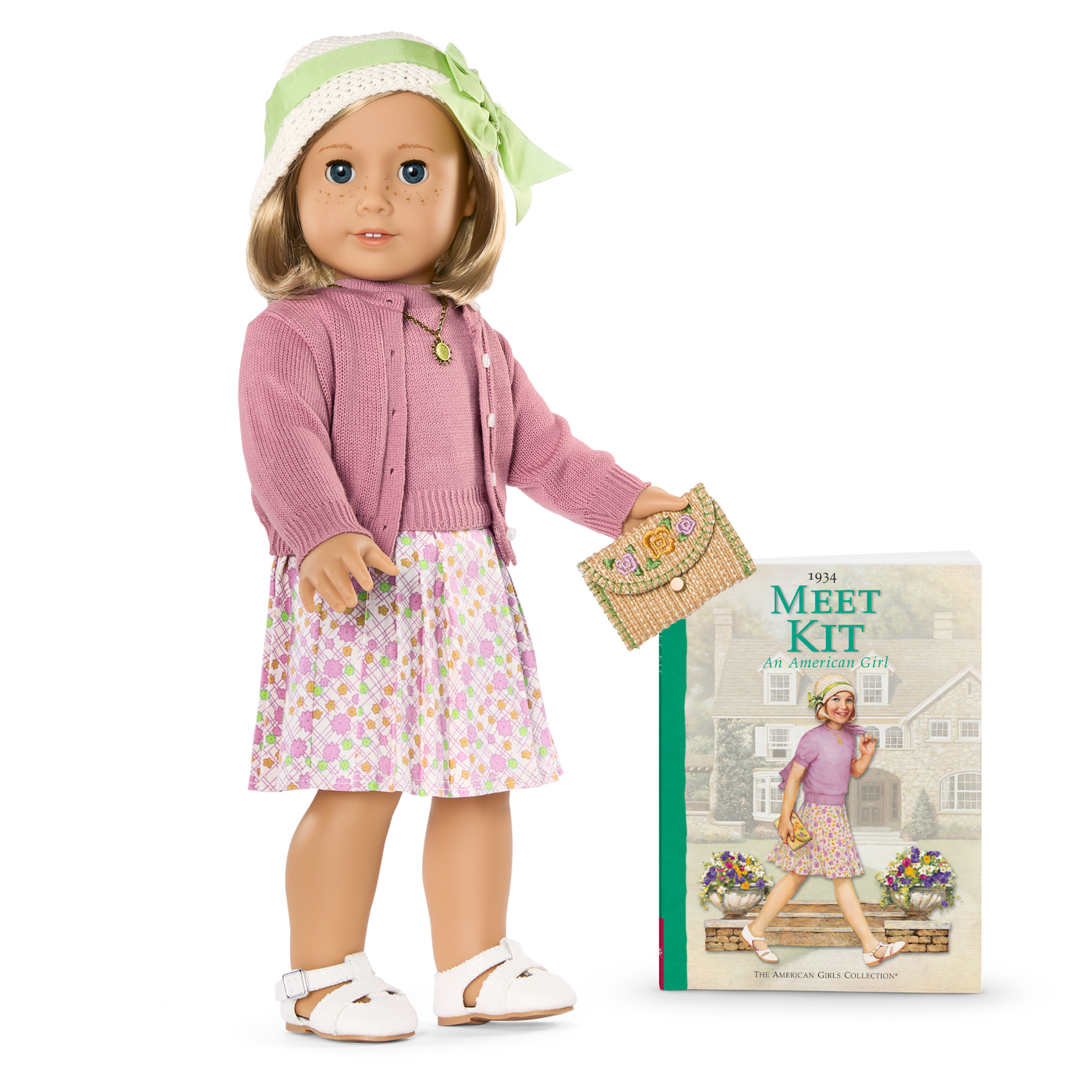 Kit Kittredge™ 18-inch Doll, Book & Accessories (Historical Characters) V6