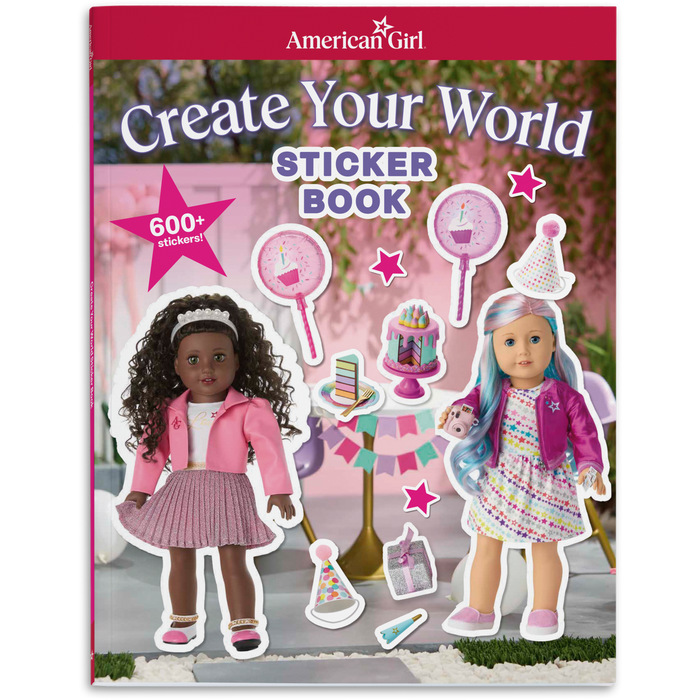 American Girl® Create Your World Sticker Book J6