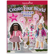 American Girl® Create Your World Sticker Book Y6