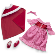 Disney Princess Belle Winter Dress & Cape Outfit for 18-inch Dolls by American Girl® R0