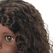 Truly Me™ 18-inch Doll #127 with curly dark-brown hair Z7