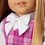 Pink & Preppy Outfit for 18-inch Dolls F3