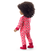 American Girl® x Hanna Andersson Berry Bright Stars Pajamas for 18-inch Dolls B2