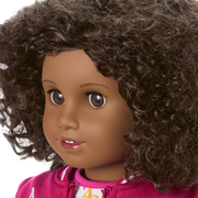 Truly Me™ 18-inch Doll #112 with curly dark-brown hair X5