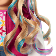 Truly Me™ 18-inch Doll #110 with wavy blonde hair W2