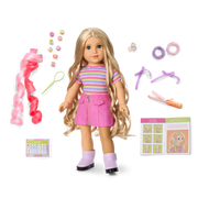 Long Hair Looks™ by Truly Me™ 18-inch Doll #133 & hair accessories I7