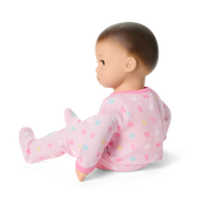 Bitty Baby® Doll #2 with brown hair in Pastel Pink N9
