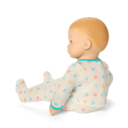 Bitty Baby® Doll #3 with blonde hair in Pastel Blue W9