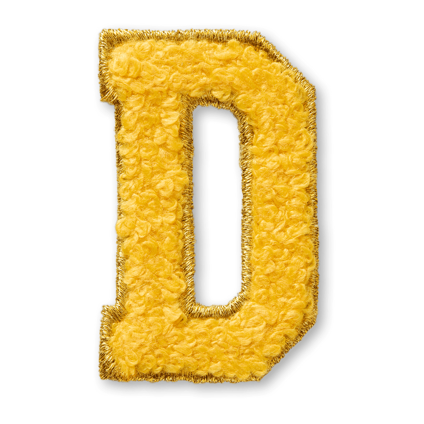 AG™ Letter D Stick-On Patch N0