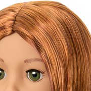 Truly Me™ 18-inch Doll #103 with wavy red hair T8