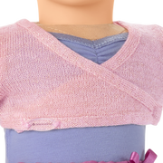 Plié Away Ballet Practice Outfit for 18-inch Dolls A6