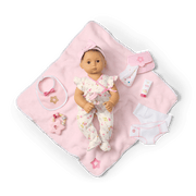 Bitty Baby® Doll #4 with black hair Care & Play Set G6