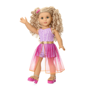 Glam Sparkly Concert Outfit for 18-inch Dolls V6