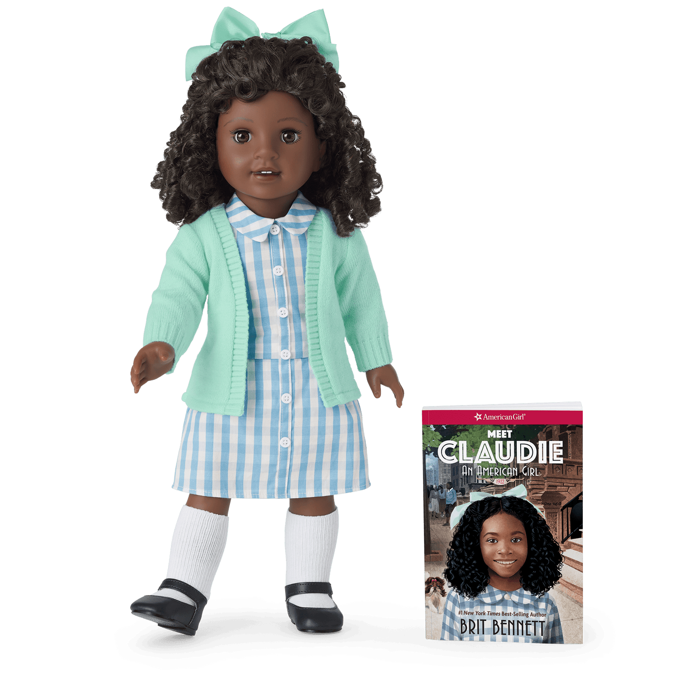 Claudie™ 18-inch Doll & Book (Historical Characters) T5