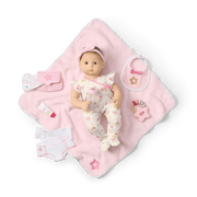 Bitty Baby® Doll #2 with brown hair Care & Play Set J9