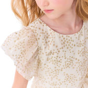 American Girl® x Janie and Jack Sparkly Cream Celebration Dress for Little Girls & Girls L4