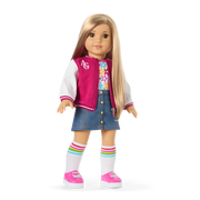 Truly Me™ 18-inch Doll #131 with straight blonde hair F7