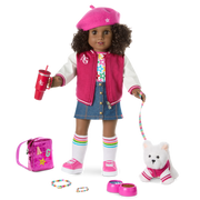 Truly Me™ 18-inch Doll #112 with curly dark-brown hair X5