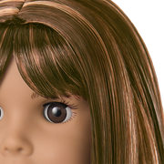 Truly Me™ 18-inch Doll #122 with straight dark-brown hair P4
