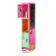 Colorful Cubbies Locker Set for 18-inch Dolls W5