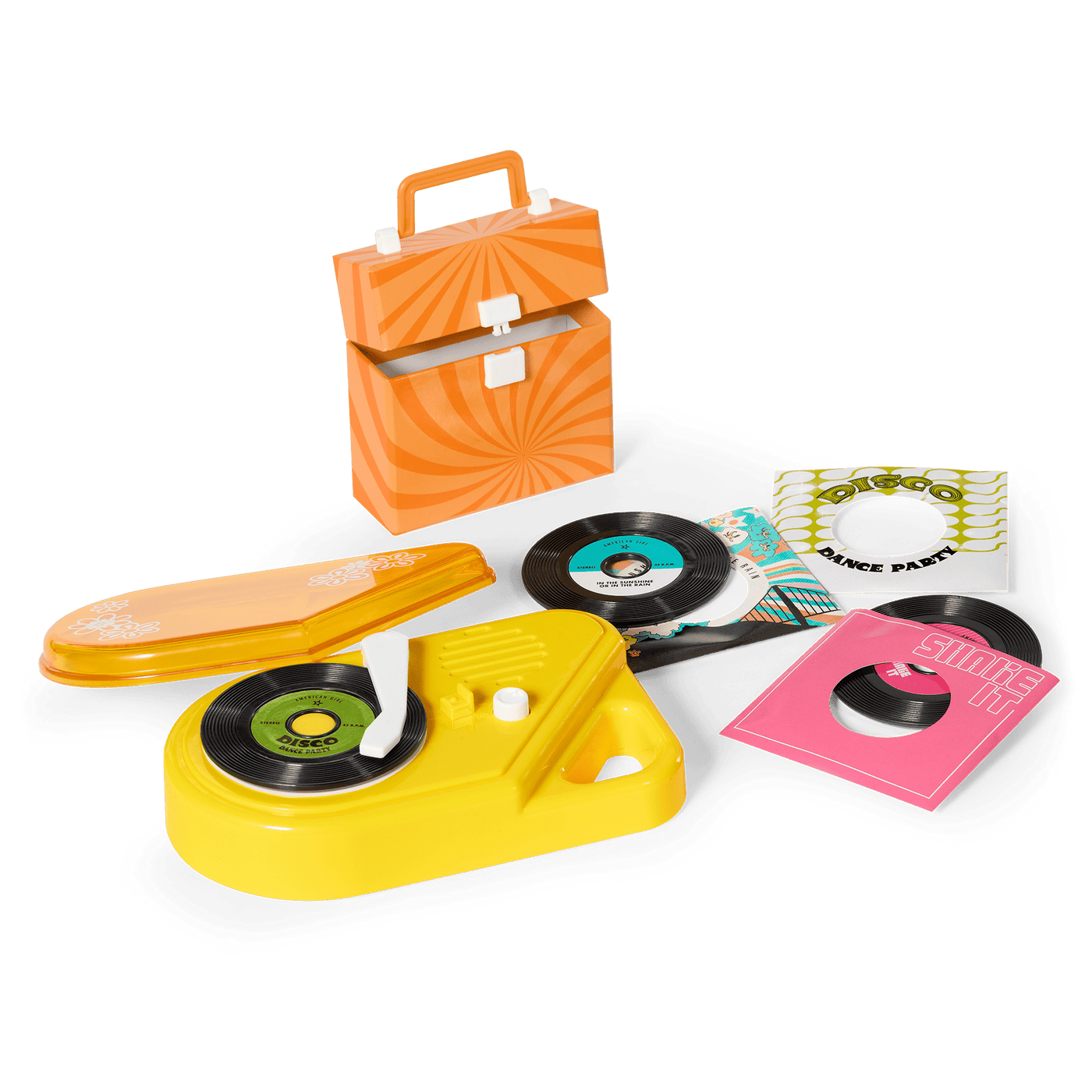 Julie’s™ Record Player & Accessories for 18-inch Dolls (Historical Characters) C5