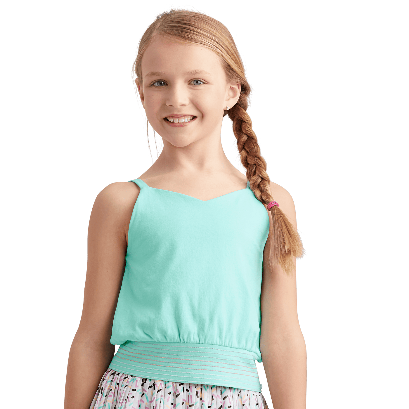 Minty Sweet Tank Top for Girls Z0