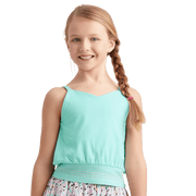 Minty Sweet Tank Top for Girls Z0