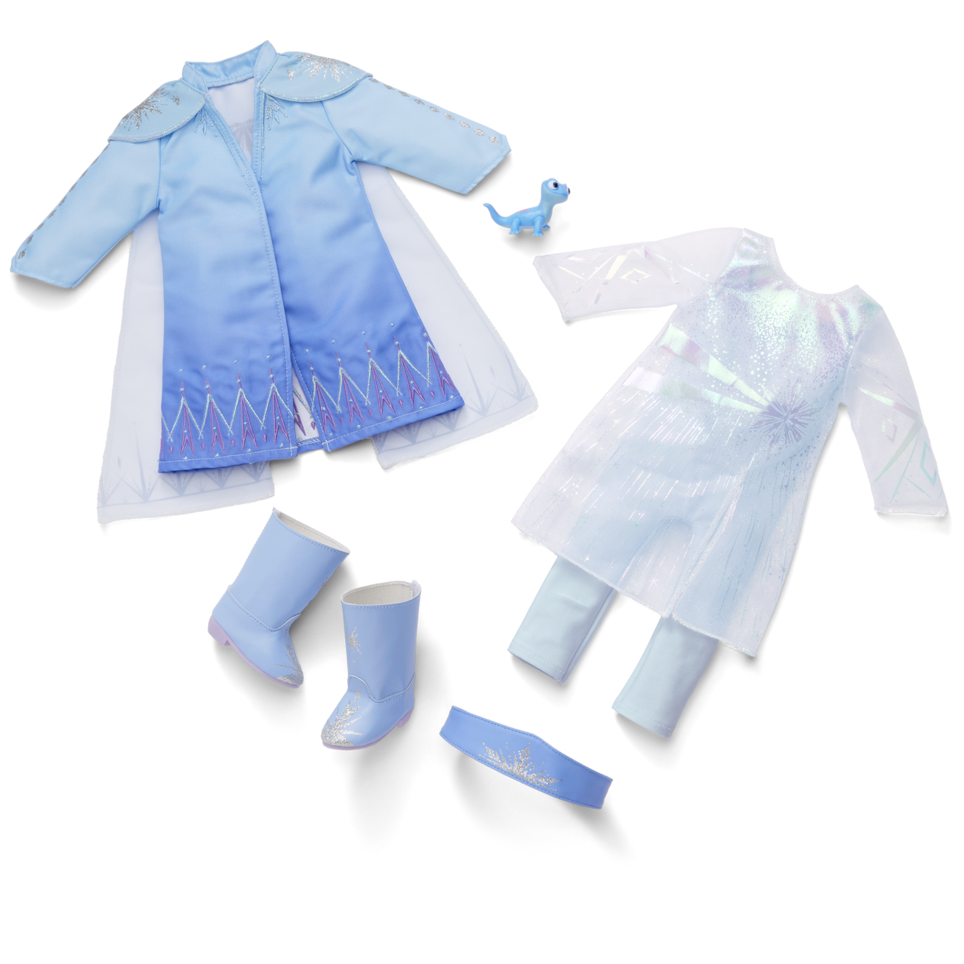 Disney Frozen Elsa Travel Outfit & Bruni for 18-inch Dolls by American Girl® Z7
