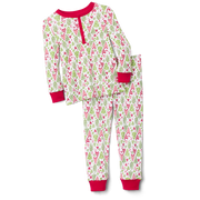 Hearts & Pines Holiday PJs for Little Girls G7