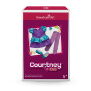 Courtney’s™ Bow-dacious Party Dress for 18-inch Dolls (Historical Characters) I5