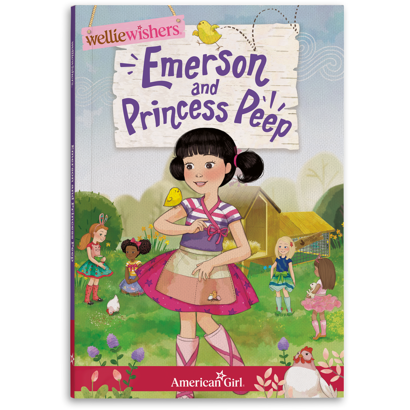 Emerson and Princess Peep Book (WellieWishers™) P8