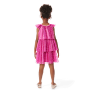 Pink Party-Ready Dress for Girls V3