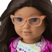 Rose Gold Glasses for 18-inch Dolls F8