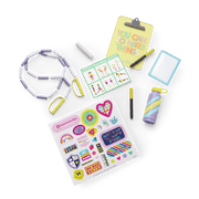 Colorful Cubbies Locker Set for 18-inch Dolls W5