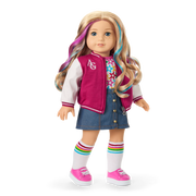 Truly Me™ 18-inch Doll #110 with wavy blonde hair W2