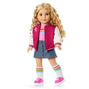 Truly Me™ 18-inch Doll #115 with curly blonde hair C2