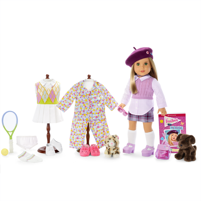 ’90s Twins Isabel’s™ Tennis Gift Set (Historical Characters) L1