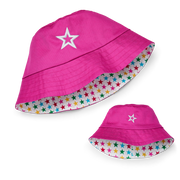 AG™ Star Bucket Hat Set for Girls & Dolls H4