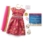 Diwali Celebration Outfit for 18-inch Dolls S7