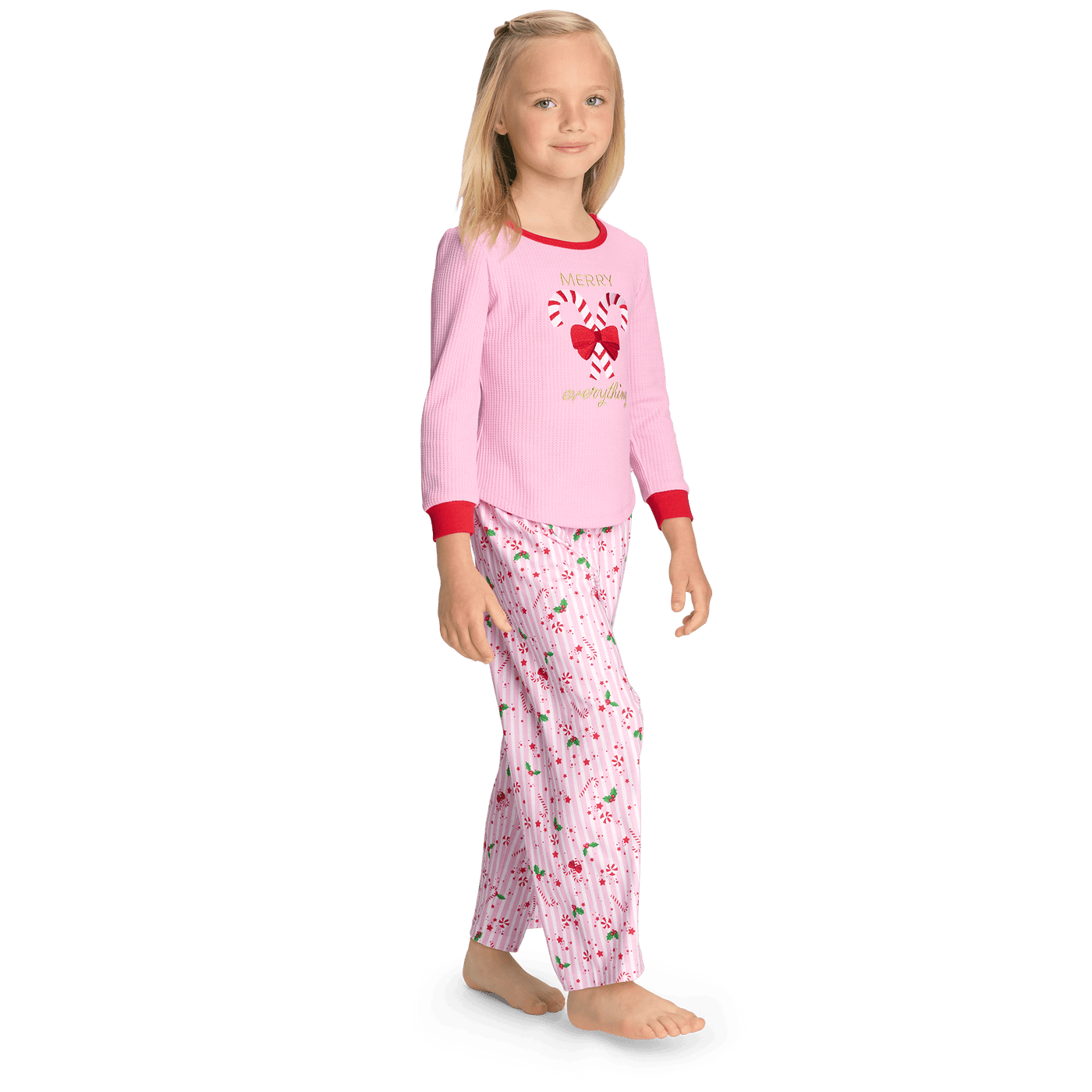 Merry Everything PJs for Girls T6