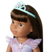 2-in-1 Sparkly Mermaid Outfit for WellieWishers™ Dolls O7