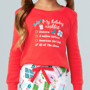 Holiday Wish List PJs for Little Girls H4