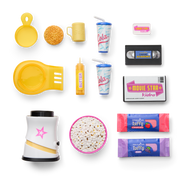 Isabel™ & Nicki's™ Movie Night Set for 18-inch Dolls (Historical Characters) S7
