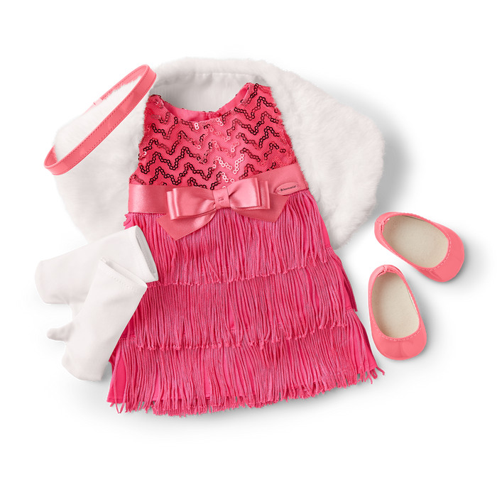 Melody’s™ Doo-Wop Dress-Up Outfit for 18-inch Dolls (Historical Characters) I7