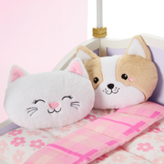 All Set for Sleepovers Canopy Bed for 18-inch Dolls M6