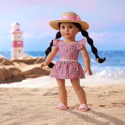 Raquel's™ Beach Outfit for 18-inch Dolls (Girl of the Year™ 2026) B1